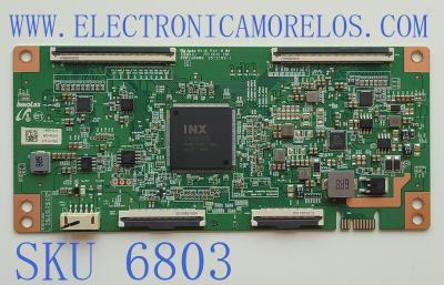 T-CON PARA TV VIZIO / NUMERO DE PARTE EAKDK4010 / B002U0000 / M004RG00R / 351Z182-1 / PANEL TPT500WR-DK4Q.N REV:SK1C / DISPLAY V500DK4-Q01 REV.K7 / MODELO M50QXM-K01 LTC6K9KY	